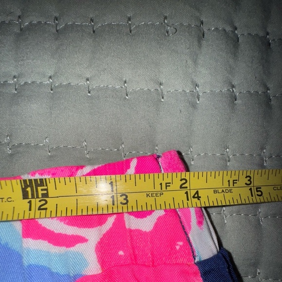 Lilly Pulitzer Women's Madeira Pants High Tide Navy Tropic Multi Size 2. VGUC - Picture 9 of 14